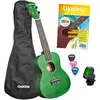 Image de Cascha CUC104S set ukulélé concert vert