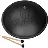Image de Sela SE 380 Melody Tongue Drum D Kurd 14 pouces Black sac inclus