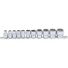 Image de Jeu de Douilles, douze pans 10 mm (3/8") en pouce 11 pièces BGS