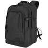 Image de travelite sac à dos en matériau hydrofuge, compartiment rembourré pour ordinateur portable 15,6 pouces, sac à dos à la journée BASICS avec fonction d'accrochage, 48 cm, 28 litres, 900 grammes