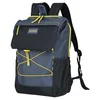 Image de Travelite Color Craze Sac à dos pour ordinateur portable jusqu'à 17" avec sangle de poitrine, avant réfléchissant, fonction d'emboîtement sur roulette, 30 x 47 x 17 cm, 24 l, 0,7 kg