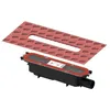 Image de TECE Drainprofile Bonde d'écoulement Standard, Bec DN 50 latéral, 0,8 l/s