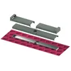 Image de TECE Drainline 601202 Evo Caniveau de douche droit avec joint d'étanchéité fixé 1200 mm