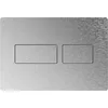 Image de Plaque de poussée TECE WC TECEsolid, en Acier Inoxydable, pour la Technologie à Double Chasse d'eau, Coloris: Acier Inoxydable brossé - 9240430