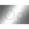 Image de TECE Plaque de commande pour WC TECEloop, plastique, pour technique à deux quantités, 92409, Couleur: Chrome brillant