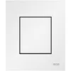 Image de Plaque de commande pour urinoir TECEnow, cartouche incluse, pour réservoir de pression TECE U1, 9242407, Couleur: blanc mat
