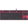 Image de Speedlink ULTOR Illuminated Mechanical Gaming Keyboard FR Layout - Clavier de Gamer Professionnel à Touches Mécaniques (Touches Macro,Rétro-Éclairage), Noir-Rouge