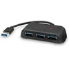 Image de Speedlink Snappy Evo 4 Ports Hub USB - hub Passif USB-A 3.1 Gen 1 avec 3X USB-A et 1x USB-C pour Un Transfert de données Rapide jusqu'à 5 Gbit/s, Connexion Via USB-A, Noir
