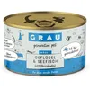 Image de GRAU - l’Original - Nourriture Humide pour Chats - volaille et Poisson de mer, Pack de 1 (1 x 200 g), sans céréales, pour Chats Adultes
