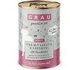 Image de GRAU - l’Original - Nourriture Humide pour Chiens - boeuf, Carottes et Pommes de Terre, Pack de 1 (1 x 400 g), monoprotéine, sans céréales, pour Chiens Adultes sensibles