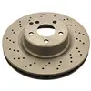 Image de FEBI BILSTEIN 21086 2x Disque de frein Avant Ø330mm Épaisseur: 32mm Cercle de percage -Ø: 112mm perforé/ventilé de l'intérieur Compatible avec MERCEDES-BENZ Classe S Berline W220