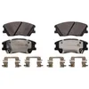 Image de FEBI BILSTEIN Plaquettes de freins Avant avec indicateur d'usure 1003455 Compatible avec KIA Soul III SK3