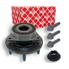 Image de Febi bilstein 40099 Kit de roulement de roue avec moyeu de roue, écrou d'essieu et vis de fixation