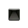 Image de SIGOR Nutalis Lampe de table cube LED à intensité variable pour intérieur et extérieur, protection IP54, hauteur 10 cm, rechargeable avec Easyconnect Puk, autonomie de 9 h, noir nuit