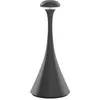 Image de SIGOR Nudrop Mini - Petite lampe de table LED à intensité variable - Pour l'intérieur et l'extérieur - Hauteur : 21 cm - Rechargeable avec puk facile à connecter - Durée d'éclairage : 7 h - Gris