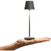 Image de SIGOR Nuindie pocket - Petite lampe de table LED rechargeable à intensité variable, pour l'intérieur et l'extérieur, IP54, hauteur 21 cm, rechargeable par USB-C, 7 h, gris graphite