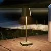 Image de Sigor Lampe de table LED rechargeable Nuindie pocket, vert sapin, IP54, à intensité