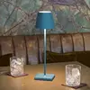 Image de Sigor Lampe de table LED rechargeable Nuindie, USB-C, bleue, IP54, à intensité