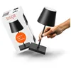 Image de SIGOR Nuindie 2.0 Mini - Petite lampe de table LED dimmable à piles pour l'intérieur et l'extérieur, protection contre les projections d'eau IP54, hauteur 25 cm, rechargeable avec USB-C, 12 heures