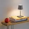 Image de Sigor Lampe de table LED rechargeable Nuindie mini, USB, graphite, IP54, intensité