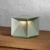 Image de Sigor Lampe à poser LED rechargeable Nutalis, vert sauge, IP54, à intensité variable