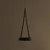 Image de Sigor Suspension LED rechargeable Mahina, noir, Ø 17 cm, métal, CCT