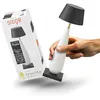 Image de SIGOR Thala Lampe de table LED à intensité variable pour l'intérieur et l'extérieur, IP65, étanche aux éclaboussures, hauteur 23,7 cm, rechargeable par station de charge, durée d'éclairage de 7 h
