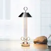 Image de Sigor Lampe de table LED rechargeable Nudiderot, chrome, aluminium, IP54, intensité