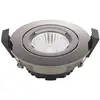 Image de Sigor LED Spot à encastrer au plafond Diled, Ø 8,5cm, 6 W, Dim-To-Warm, chrome