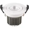 Image de Sigor LED Spot à encastrer au plafond Diled, Ø 8,5cm, 10 W, Dim-To-Warm, blanc