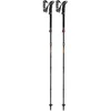 Image de LEKI Makalu FX Bâtons en Carbone Naturel, Noir/Orange, 110-130 cm