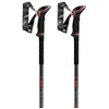 Image de LEKI Makalu Bâtons de pêche Rouge/Noir/Anthracite 110-145 cm