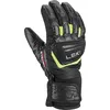 Image de LEKI Gants WCR Team 3D pour Enfant, Noir/Citron glacé, EU 6