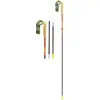 Image de LEKI Neotrail Pro FX.One Superlite Bâtons de randonnée Pliables légers en Carbone Naturel pour randonnée et Trail Rouge Rubis Brillant 110 cm