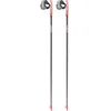 Image de LEKI Flash Carbon Bâtons de Marche Anthracite foncé/Rouge Fluo 125 cm