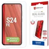 Image de Displex Verre blindé 2D/transparent (10H) pour Samsung Galaxy S24 FE, cadre de montage écologique, verre trempé, film de protection résistant aux rayures, compatible avec les coques