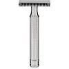 Image de MUHLE Rasoir de Sécurité Traditionnel Fermée Combe High-Grade Résine/Métal Noir/Chrome
