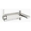 Image de Dornbracht LULU mitigeur monocommande de bain pour montage mural, sans garniture, saillie de 190 mm, 33200710-06, Couleur: platine brossé