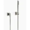 Image de Dornbracht Balance Modules Schlauchbrausegarnitur mit Einzelrosetten platin matt 27808980-06 - S