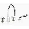 Image de Dornbracht Tara évier Quatre Mélangeur Trou Mat Platine monté dans la Boîtier 27512892   06 ausladu