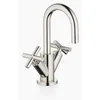 Image de Dornbracht TARA, mélangeur de lavabo monotrou, avec vidage automatique, saillie 100 mm, 22302892-08, Couleur: Platine