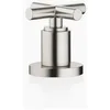 Image de Dornbracht TARA valve latérale, fermeture à droite, froid ou chaud, 20000892-06, Couleur: platine brossé