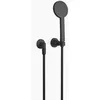 Image de Dornbracht   Tara Douche de Main Set 27803892   33 Noir Mat   Support de Douche   Douche de Main dr