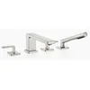 Image de Dornbracht LULU Wannen-Vierlochbatterie mit Einzelrosetten, für Wannenrandmontage platin matt 275, 27512710-06