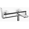 Image de Dornbracht Lissé Mitigeur monocommande de baignoire pour montage mural sans kit, 33200845-00, Couleur: chrome