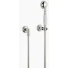 Image de Garniture de douche flexible Dornbracht Madison, avec rosaces individuelles rondes, 27803361, Coloris: platine