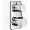 Image de Dornbracht Liss  thermostat encastr  avec contrß?le de d bit ß trois voies, 36427845; Coloris: chrome