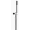 Image de Robinetterie de douche Dornbracht avec support de douchette inclus et raccord mural, chrome