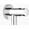 Image de Dornbracht Coude Mural, avec Support de Douche intégré, 28490660, Coloris: Chrome - 28490660-00