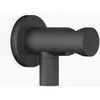 Image de Dornbracht Coude Mural, avec Support de Douche intégré, 28490660, Coloris: Noir Mat - 28490660-33